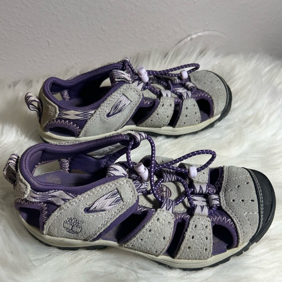 Timberland Earthkeepers Belknap Purple Sport Sandals Size 11 kids - Picture 4 of 8